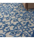 Nourison Aloha Area Rug ALH21-Grey/Blue