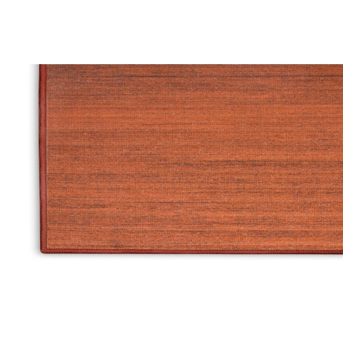 Nourison Washable Essentials Brick WAE01 4 ft. X 6 ft. Rectangle Rug