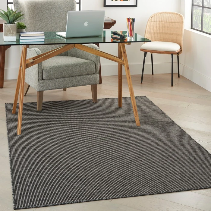 Nourison Positano Area Rug POS01-Charcoal