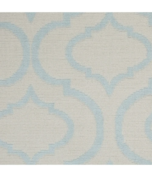 Nourison Jubilant Area Rug JUB19-Ivory/Blue