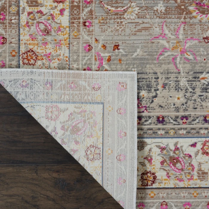 Nourison Vintage Kashan Area Rug VKA01-Grey