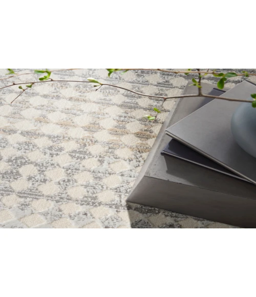 Calvin Klein CK950 Rush Ivory Multicolor CK958 8 ft. X 10 ft. Rectangle Rug