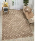 Nourison Home Deco Mod Taupe 46358 3ft.9in. x 5ft.9in. Rect. Rug