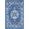 Nourison Home Whimsicle WHS03 Navy 2 ft. X 3 ft. Area Rug