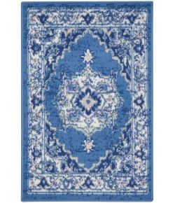 Nourison Home Whimsicle WHS03 Navy 2 ft. X 3 ft. Area Rug