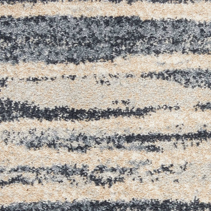 kathy ireland Home Moroccan Celebration Area Rug KI387-Blue/Beige