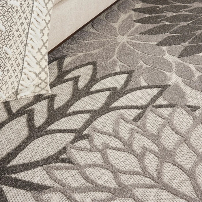 Nourison Aloha Area Rug ALH05-Silver Grey