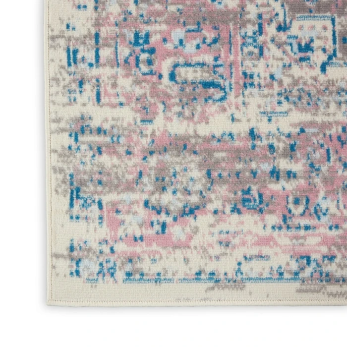 Nourison Grafix Area Rug GRF14-Ivory/Pink
