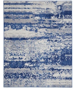 Nourison Home Whimsicle WHS06 Ivory Navy 7 ft. X 10 ft. Area Rug