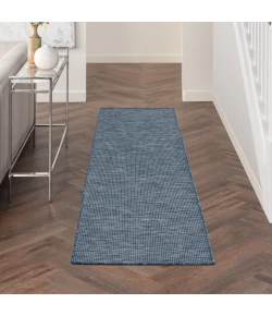 Nourison Home Positano POS01 Navy Blue 2 ft. 2 in. X 8 ft. Area Rug