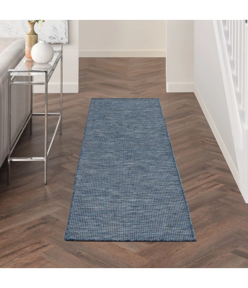 Nourison Positano Runner Area Rug POS01-Navy Blue