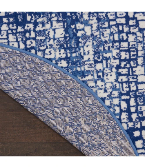 Nourison Whimsicle Area Rug WHS07-Ivory Navy