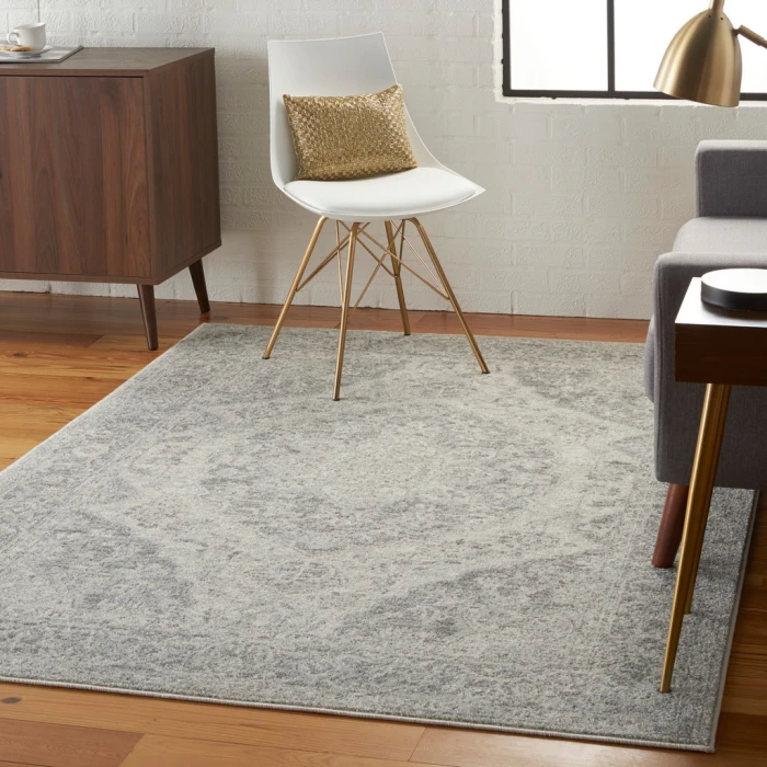 Nourison Tranquil Area Rug TRA05-Ivory/Grey