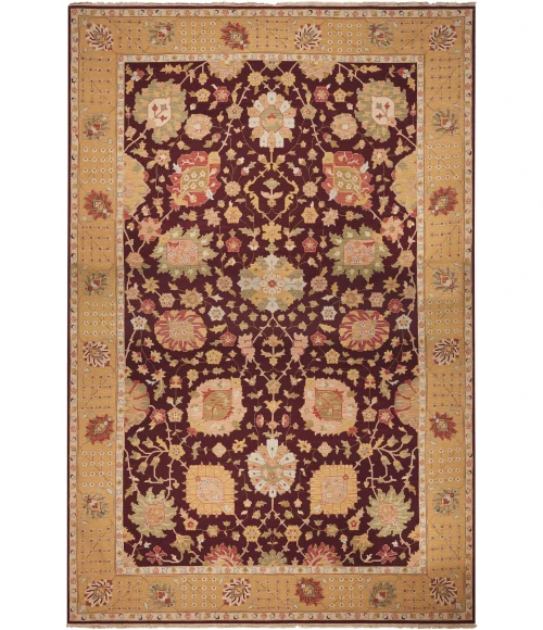 Nourison Nourmak Burgundy S169 6 ft. X 9 ft. Rect. Rug