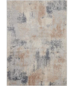 Nourison Home Rustic Textures RUS02 Beige Grey 3 ft. 11 in. X 5 ft. 11 in. Area Rug