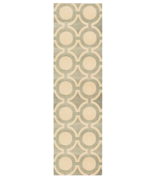 Nourison Luminance Runner Area Rug LUM01-Cream/Grey