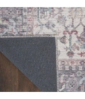 Nicole Curtis Machine Washable Series 1 Area Rug SR104 Black 7' Runner