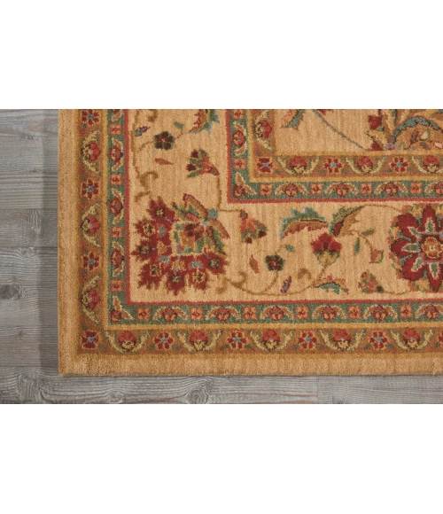 Nourison Home Living Treasures Cream / Ivory LI04 7ft.6in. x 9ft.6in. Rect. Rug