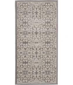 Nourison Home Jubilant JUB06 Ivory Grey 2 ft. X 4 ft. Area Rug