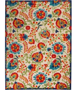 Nourison Home Aloha ALH17 Multicolor 9 ft. 6 in. X 13 ft. Area Rug