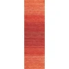 Calvin Klein Linear Glow GLO01 Sumac 2 ft. 3 in. X 7 ft. 6 in. Area Rug