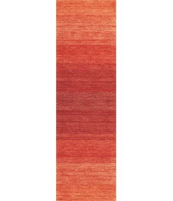 Calvin Klein Linear Glow GLO01 Sumac 2 ft. 3 in. X 7 ft. 6 in. Area Rug
