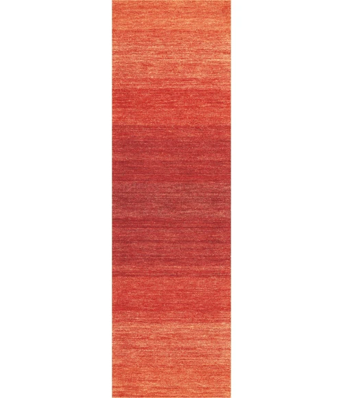 Calvin Klein Linear Glow Area Rug GLO01 Sumac