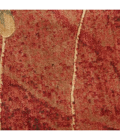 Nourison Somerset Round Area Rug ST74-Flame