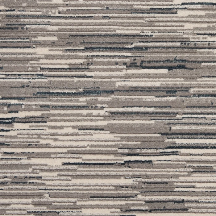 Michael Amini MA90 Uptown Runner Area Rug UPT01-Grey/Ivory