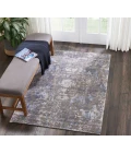 Nourison Home Lucent Grey LCN03 3ft.9in. x 5ft.9in. Rect. Rug