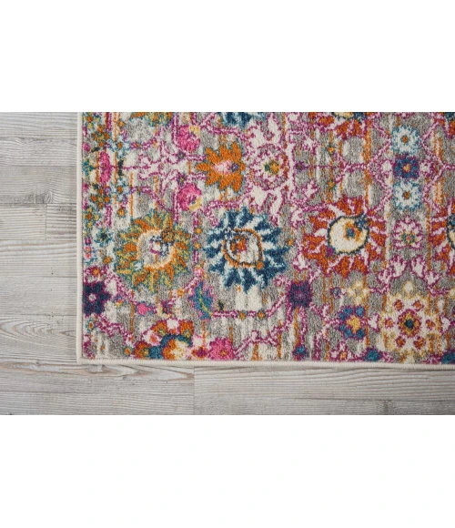 Nourison Passion Runner Area Rug PSN01-Silver