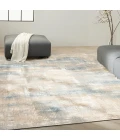 Calvin Klein Rush Area Rug CK951 Blue/Beige
