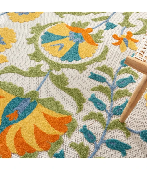 Nourison Aloha Area Rug ALH22-Multicolor