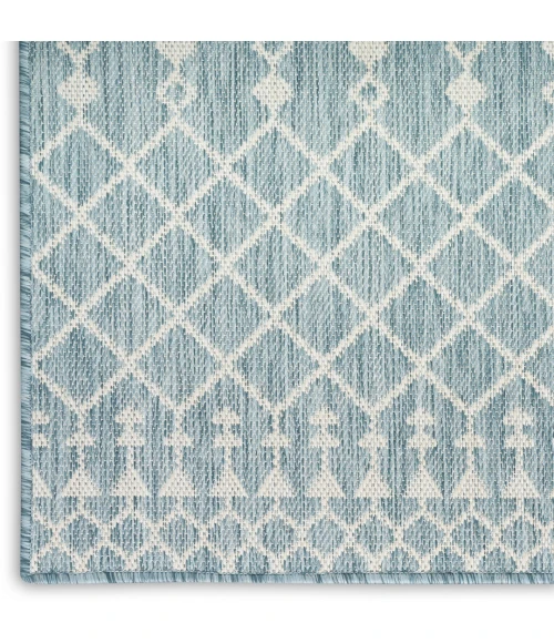 Nourison Positano Aqua POS02 12ft. x 15ft. Rect. Rug