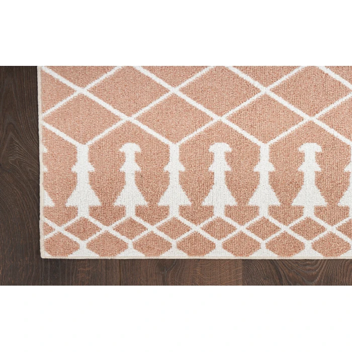 Nourison Astra Machine Washable Copper ASW10 7 ft. 10 in. X 10 ft. Rectangle Rug