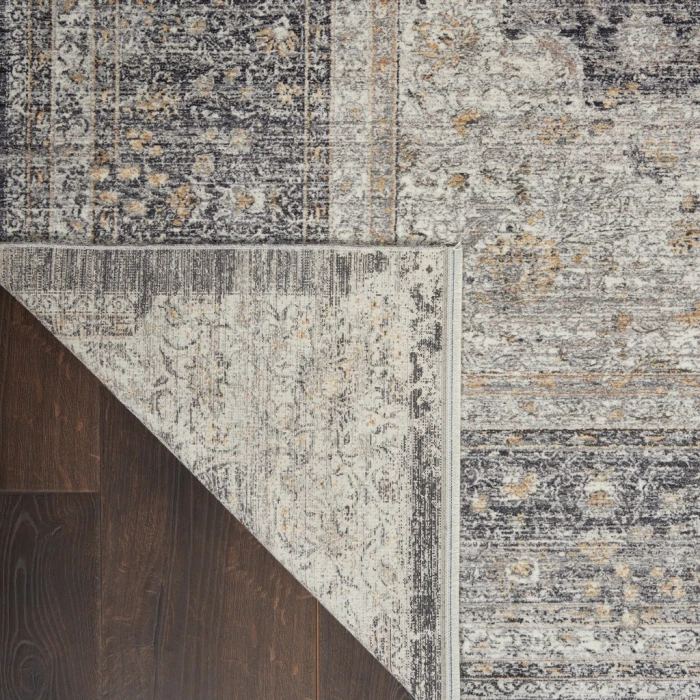 Nourison Starry Nights Area Rug STN05-Charcoal/Creme