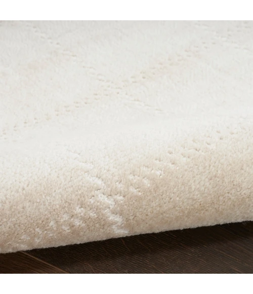 Nourison Serenity Home Ivory SRH05 4 ft. X Round Rug