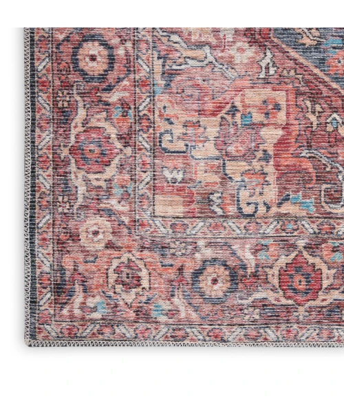 Nourison Machine Washable Series 1 Multicolor SR101 9 ft. X 12 ft. Rect. Rug