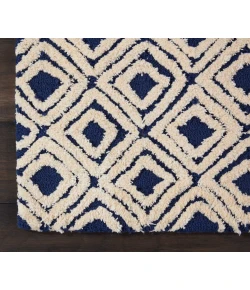 Nourison Home Deco Mod Navy 46358 2ft.3in. x 7ft.6in. Rect. Rug