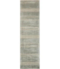 Calvin Klein Home Maya 45780 Dolomite 2 ft. 3 in. X 8 ft. Area Rug