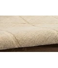 Nourison Wool Haven Beige WOH01 5 ft. 3 in. X 7 ft. 3 in. Rectangle Rug