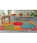 Nourison Aloha Green ALH05 2 ft. 8 in. X 4 ft. Rectangle Rug