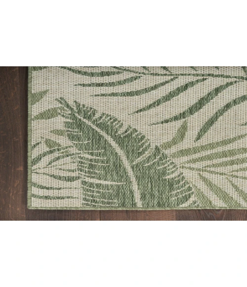 Nourison Garden Oasis Ivory Green GOA02 4 ft. X 6 ft. Rectangle Rug