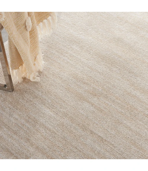 Nourison Essentials Ivory Beige Area Rug NRE01-Ivory Beige