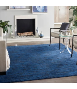 Nourison Home Nourison Essentials NRE01 Midnight Blue 10 ft. X 14 ft. Area Rug