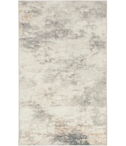 Calvin Klein CK005 Enchanting ECH07 Ivory Grey 2 ft. 3 in. X 7 ft. 3 in. Area Rug