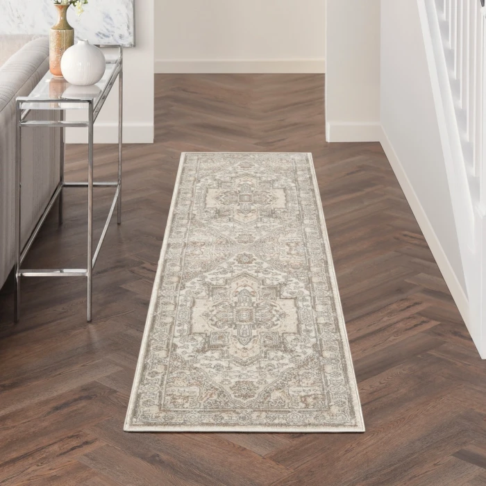 Nourison Quarry Beige QUA18 8 ft. Rect. Rug