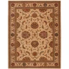 Nourison Home Living Treasures Cream / Ivory LI04 7ft.6in. x 9ft.6in. Rect. Rug
