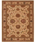 Nourison Home Living Treasures Cream / Ivory LI04 7ft.6in. x 9ft.6in. Rect. Rug