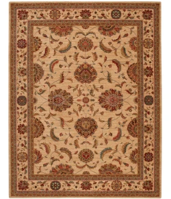 Nourison Home Living Treasures Cream / Ivory LI04 7ft.6in. x 9ft.6in. Rect. Rug